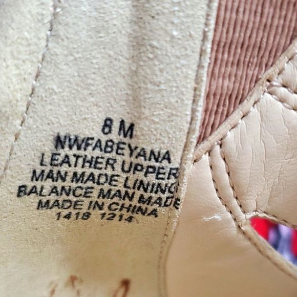 NINE WEST Fabeyana Peep Toe Sandals Size 8 (S516) - Picture 6 of 6